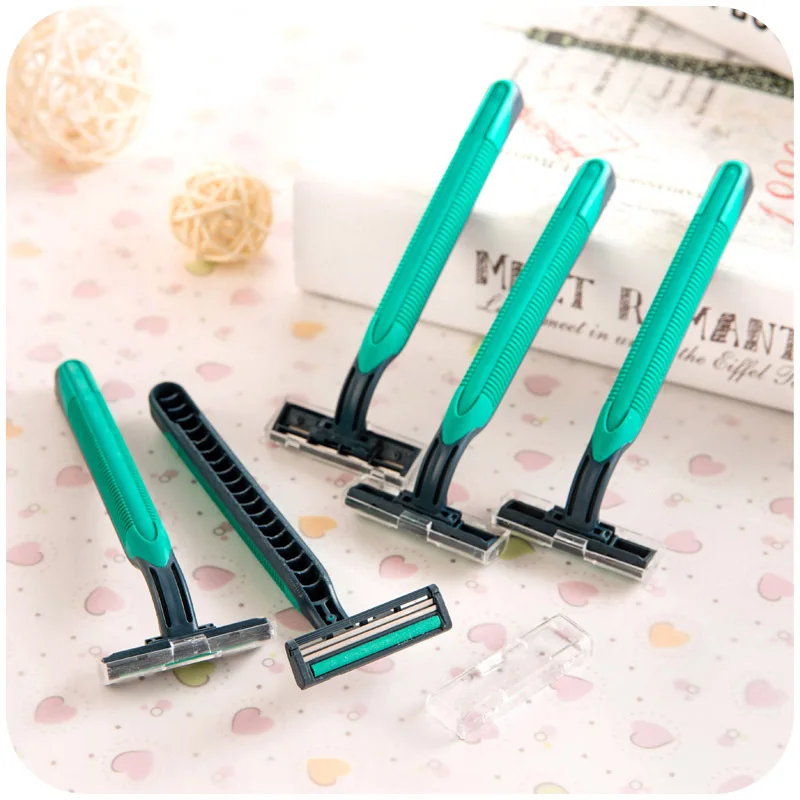 

5pcs 3-Blade Female Shaving Straight Razor women razor blade shaver blades Version for woman and man
