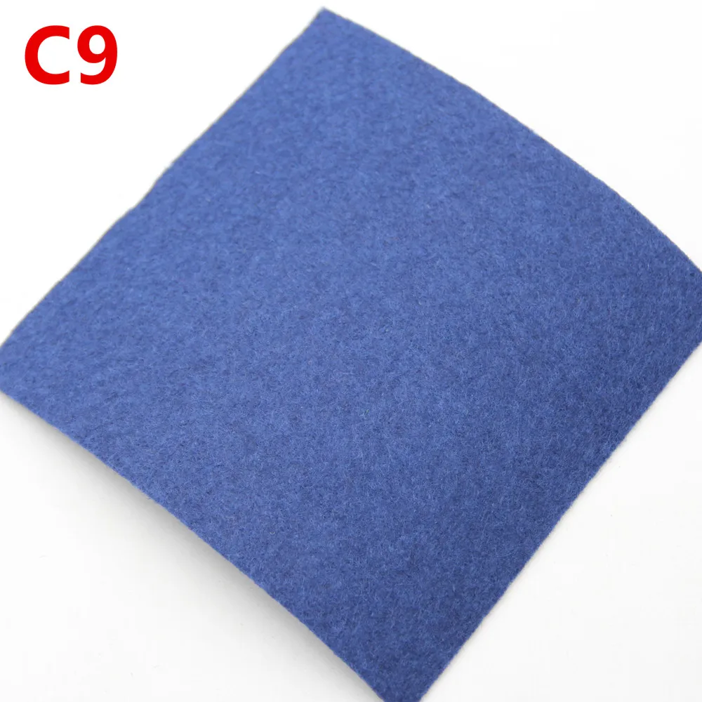 Color 9 30*30 см 2 мм плотная ткань ручной работы из фетра цветные нетканые полиэфирные Цветы Ткань для рукоделия куклы Рукоделие швейные материалы - Цвет: Color 9