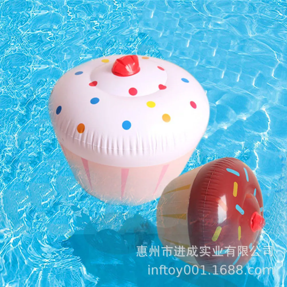 Inflatable Water Floating Cake Profession PVC Birthday Cake Decorations Stage Advertisement Props