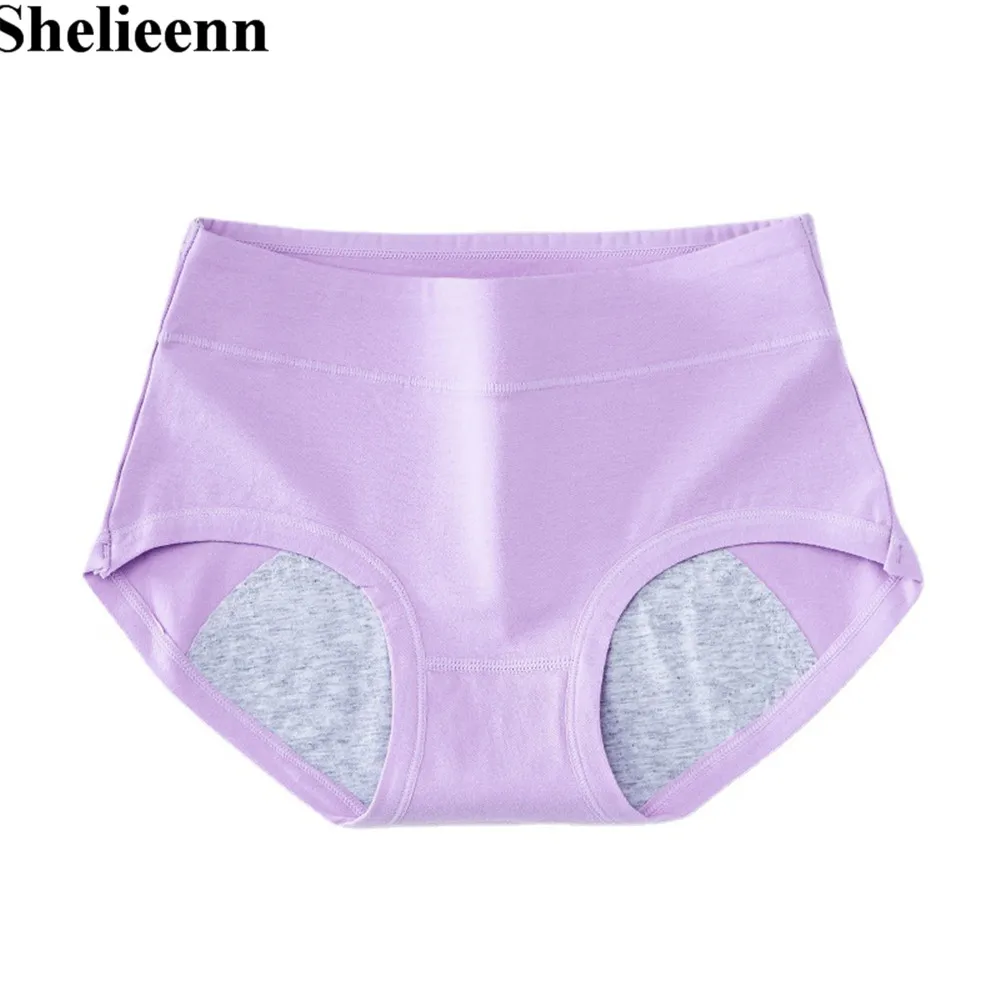 Physiological Period Menstrual Panties Candy Color Underwear Womens