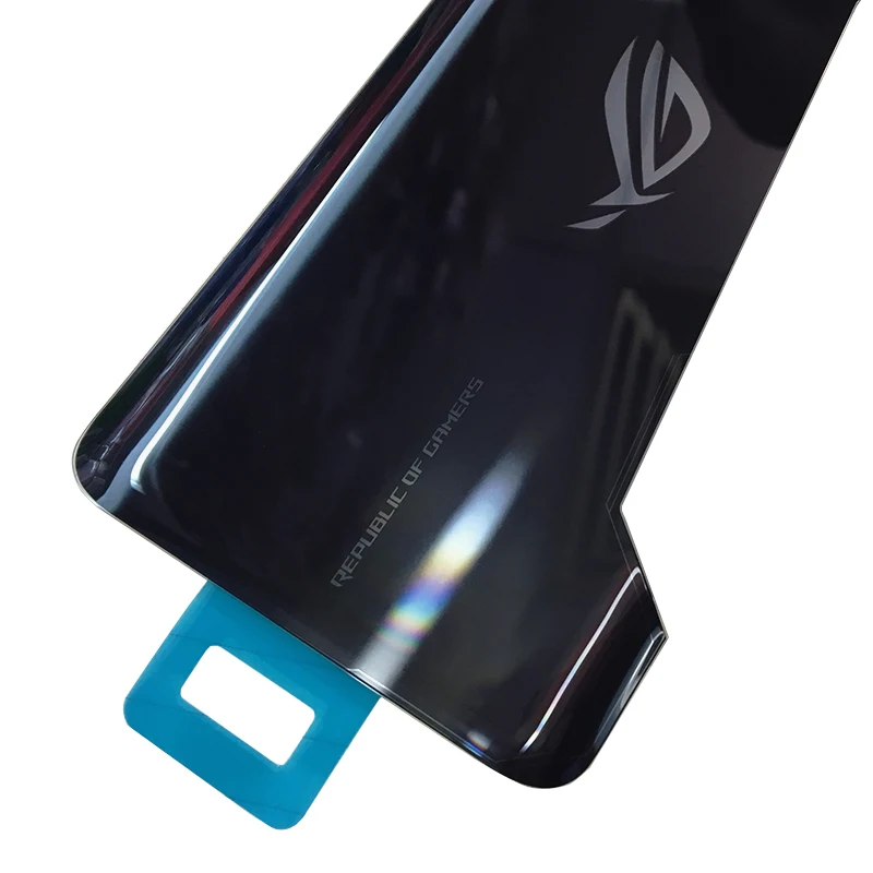 Cena ZUCZUG 6.0 szklana tylna obudowa obiektywu dla Asus telefon rog ZS600KL Z01QD powrót baterii szklane etui Case
