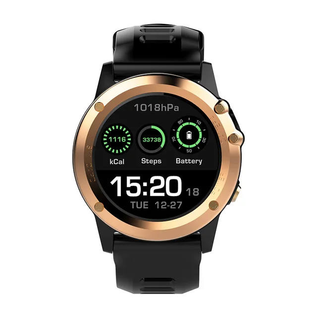 H1 3g Смарт-часы телефон 1,39 дюймов Android 4,4 Смарт-часы MTK6572 4 ГБ gps часы водонепроницаемые IP68 2.0MP камера шагомер - Цвет: Многоцветный