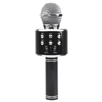 

Bluetooth KTV Wireless Karaoke Handheld Microphone USB Player Mic Speaker Portable Christmas Birthday Home Party HOT
