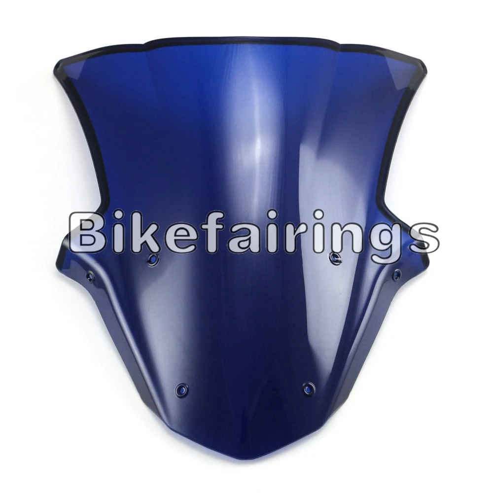 Sportbike ветровое стекло для Kawasaki ZX10R 2011 2012 2013 11 12 13 ZX-10R ABS пластик прозрачный двойной пузырь стиль лобовое стекло