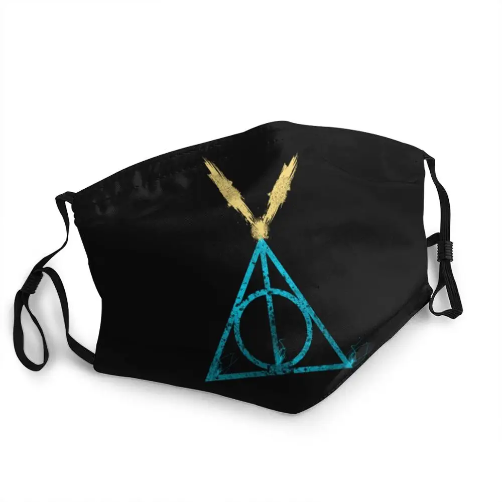 

DIY fashion design men women Cotton washable adult Harry Love-Potter Deathly Hallows