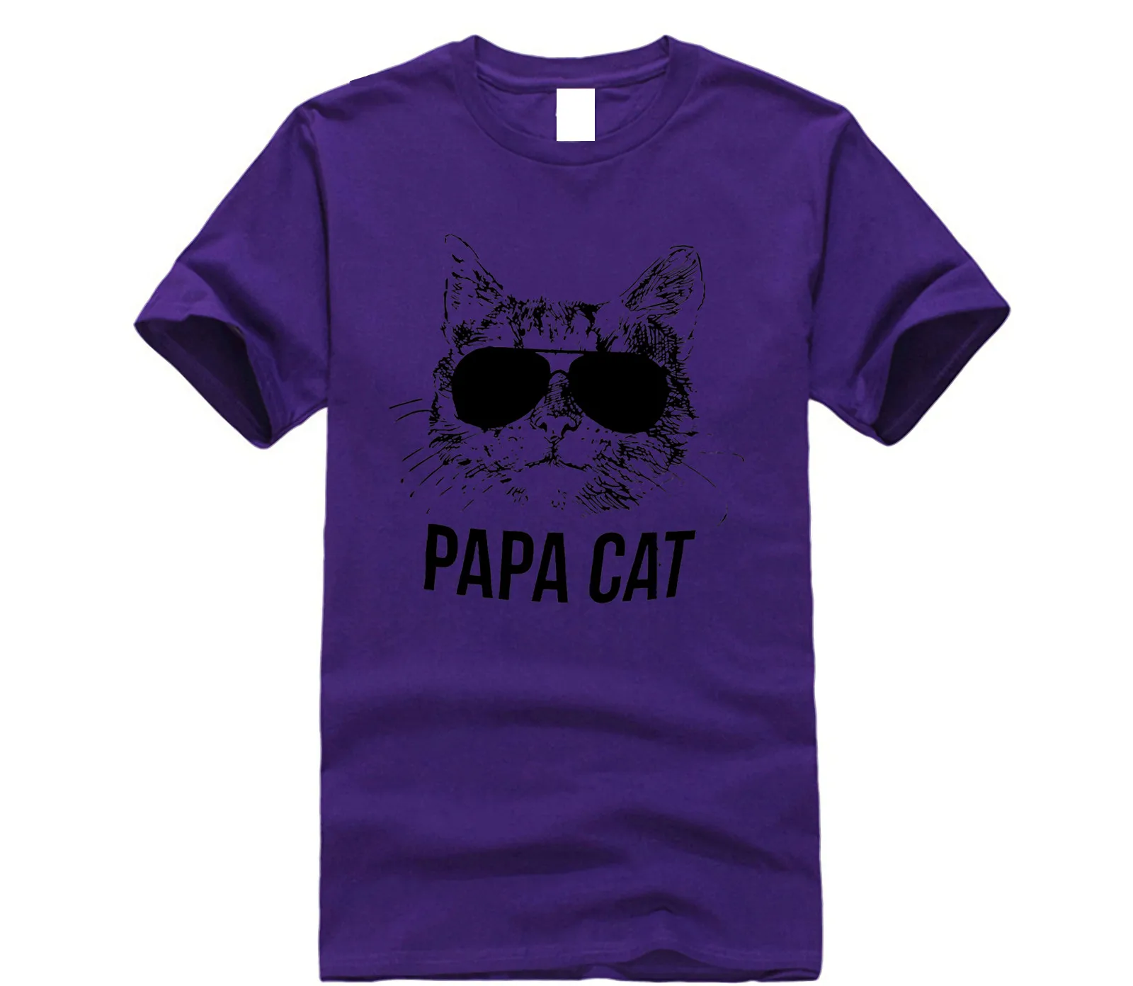 Father's day Papa и I Love ca футболка подарок для мужа для отец, папа, чтобы быть новым папа Father's day кота футболка
