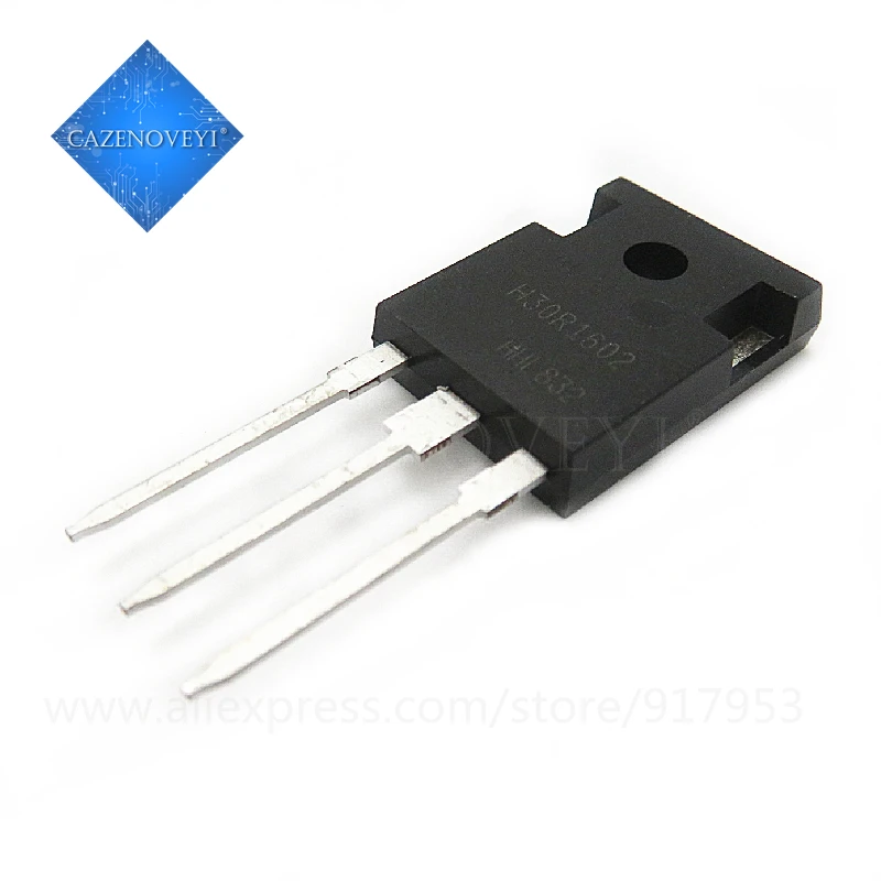 

10pcs/lot H30R1602 30R1602 IGBT TO-3P 30A 1600V In Stock
