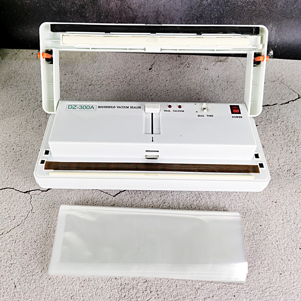 

Packaging Machine Vacuum Pack Small Smooth Bag Vacuum Packaging Machine Food Preservation Multifunctional DZ-300A With Bags