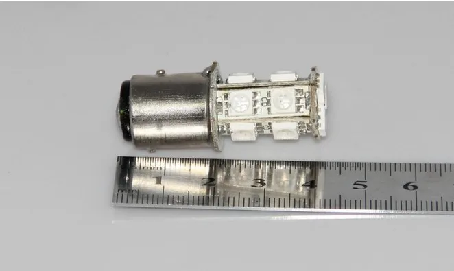 Автомобильный светодиодный фонарь рулевого управления S25 BA15s 1156 5050 13smd задний фонарь стоп-сигнал