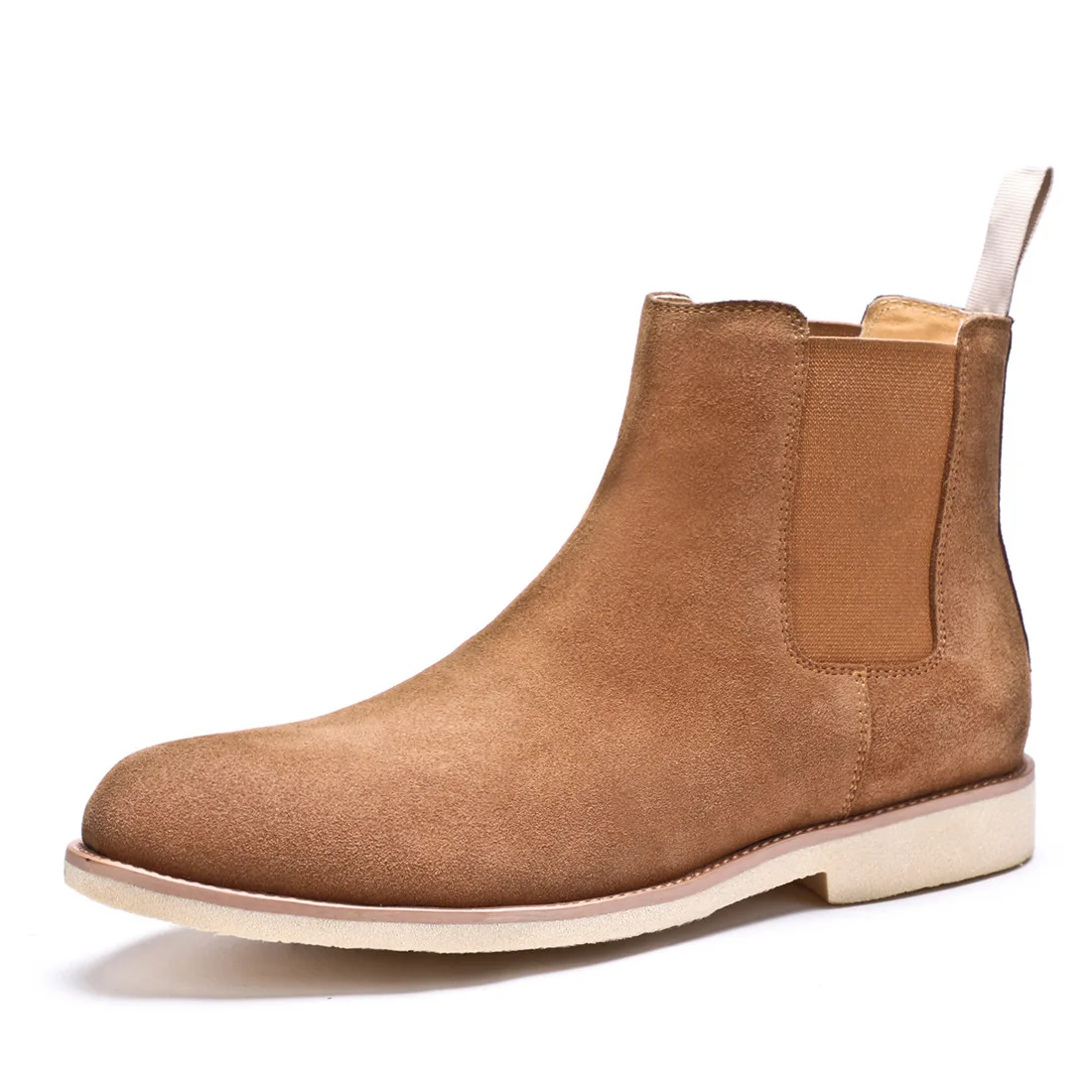 2019 NEW Men Chelsea Boots Fashion Suede Ankle Boots Fashion Men's Brand Genuine Leather Slip Ons Man Work Boots Shoes 2019 NEW Men Chelsea Boots Fashion Suede Ankle Boots Fashion Men's Brand Genuine Leather Slip Ons Man Work Boots Shoes