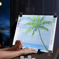 A4 LED Light Pad for Diamond Painting, Drawing & Embroidery – Adjustable Tablet Lamp with Stand & Storage Box - Image 5