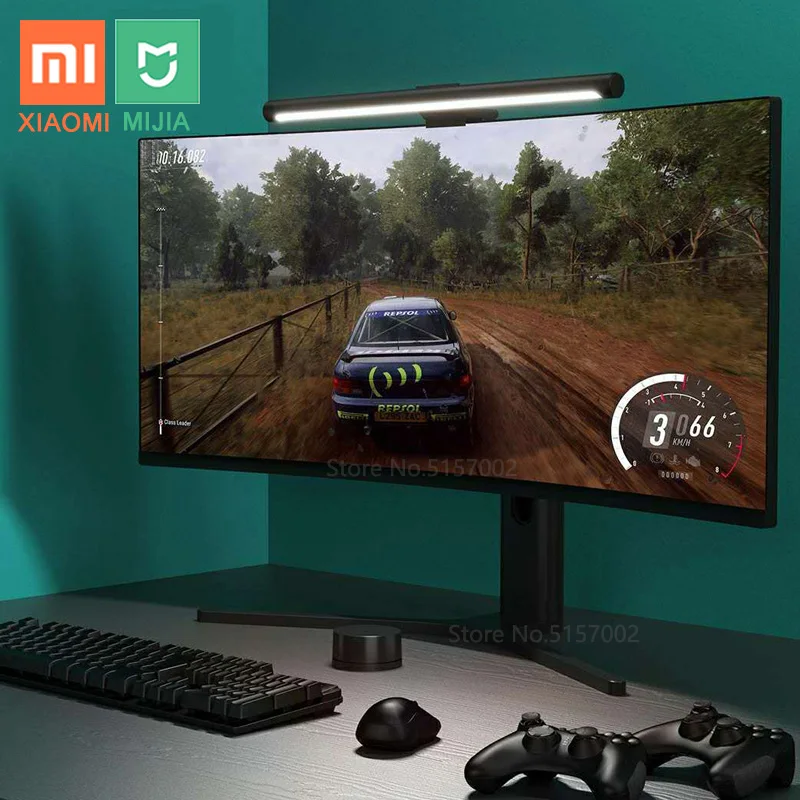 Светодиодная настольная лампа Xiaomi Mijia для чтения с защитой глаз ЖК