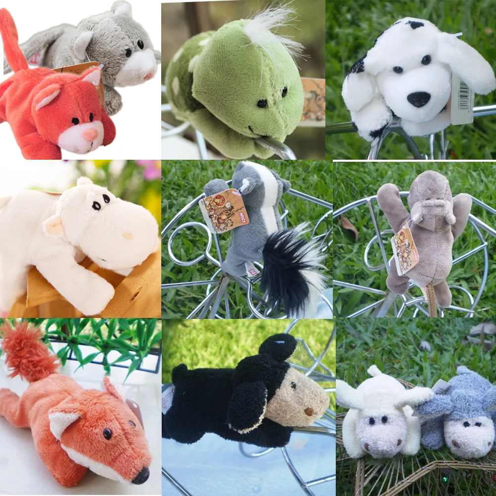 Plush Toys Animals Fridge Magnet Plush toys Baby doll Wall Sticker