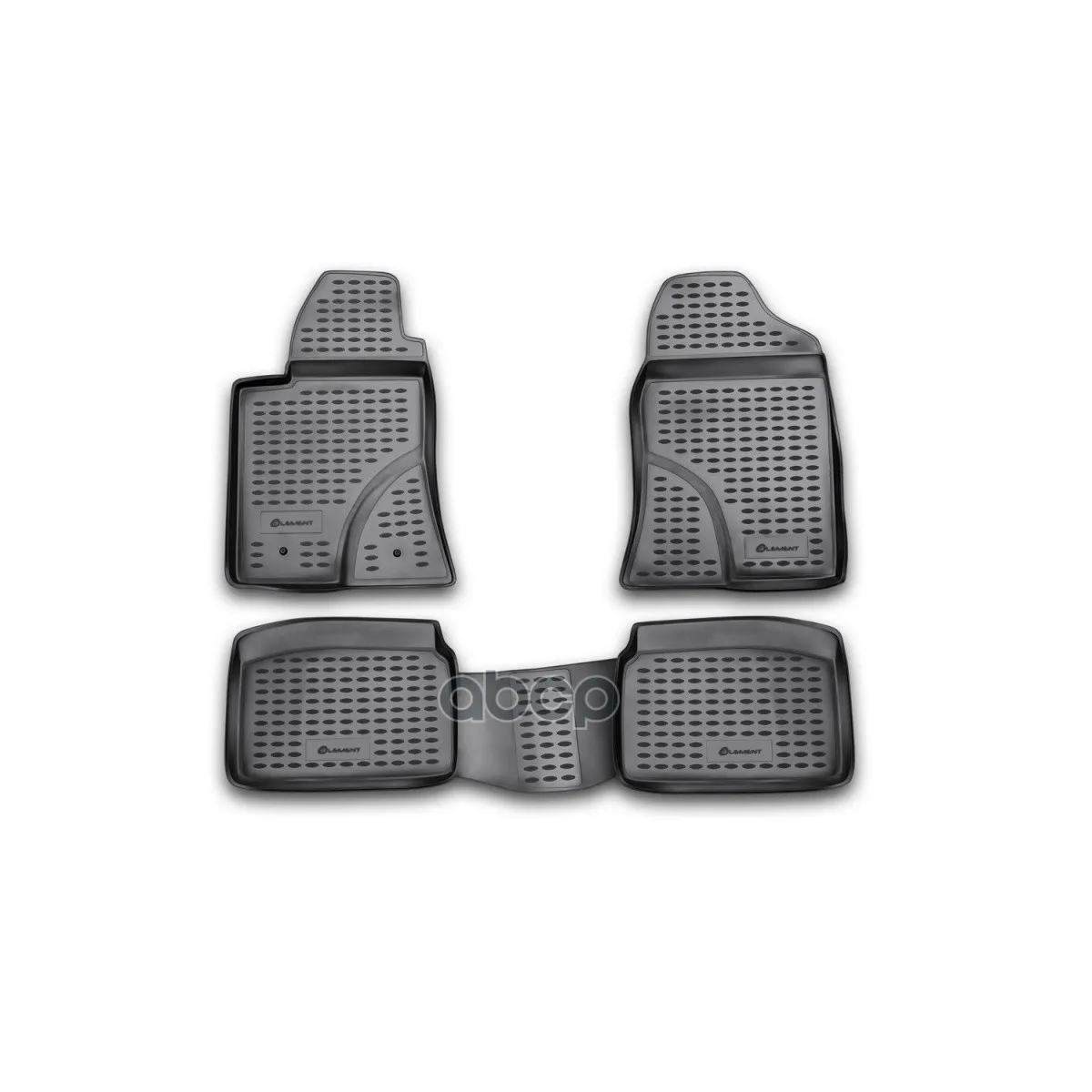 Коврики В Салон Toyota Avensis 04/2003-2009, 4 Шт.(Полиуретан) ELEMENT арт. NLC.48.04.210k