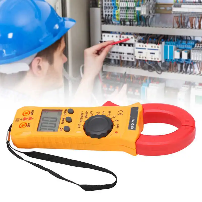 Battery Indicator Digital Multimeter BM528D Clamp Meter 600A/1000V Voltage Tester Universal Ammeter Automatically Shut | Инструменты