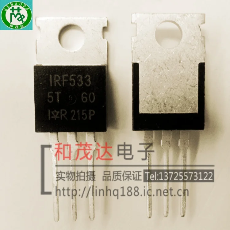 5 шт., новые оригинальные кнопки IRF533 80V 12A FAIRCHILD, чтобы-220 на