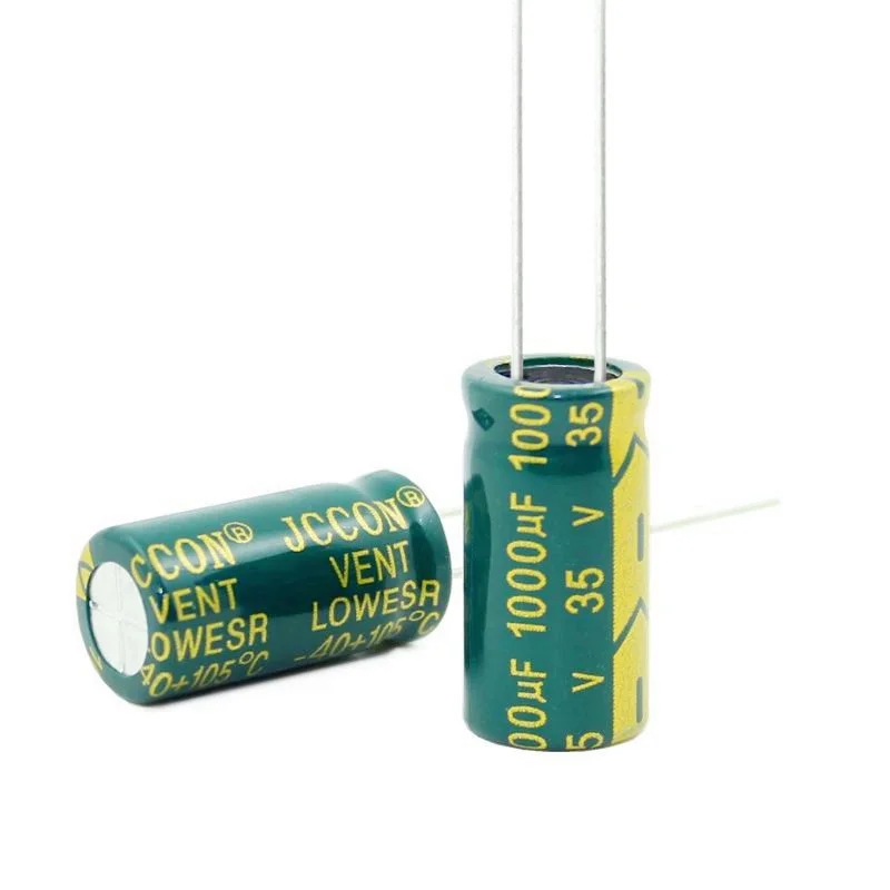 New original high-frequency crystal 1000uf 35v 35v 1000uf Size:10*20MM high frequency crystal