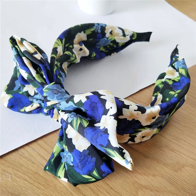 Floral Big Bow  Hairbands  For Women Korea Hair Accessories For Girls Hair Band Hair Bows  Hairband Headbands Light Brown