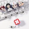 High Quality 1Pcs Doctors Nurse Office Retractable Pull Badge ID Lanyard Name Tag Card Badge Holder Key Ring Chain Clips ► Photo 2/6