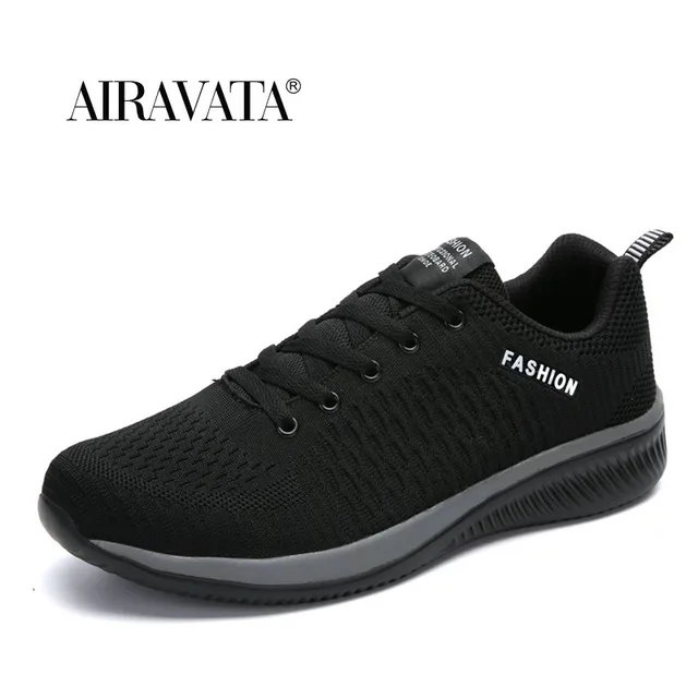 2021 New Men Running Shoes Comfortable Sport Shoes Women Trend Lightweight Walking Shoes Couples Sneakers Zapatillas Size 47 black