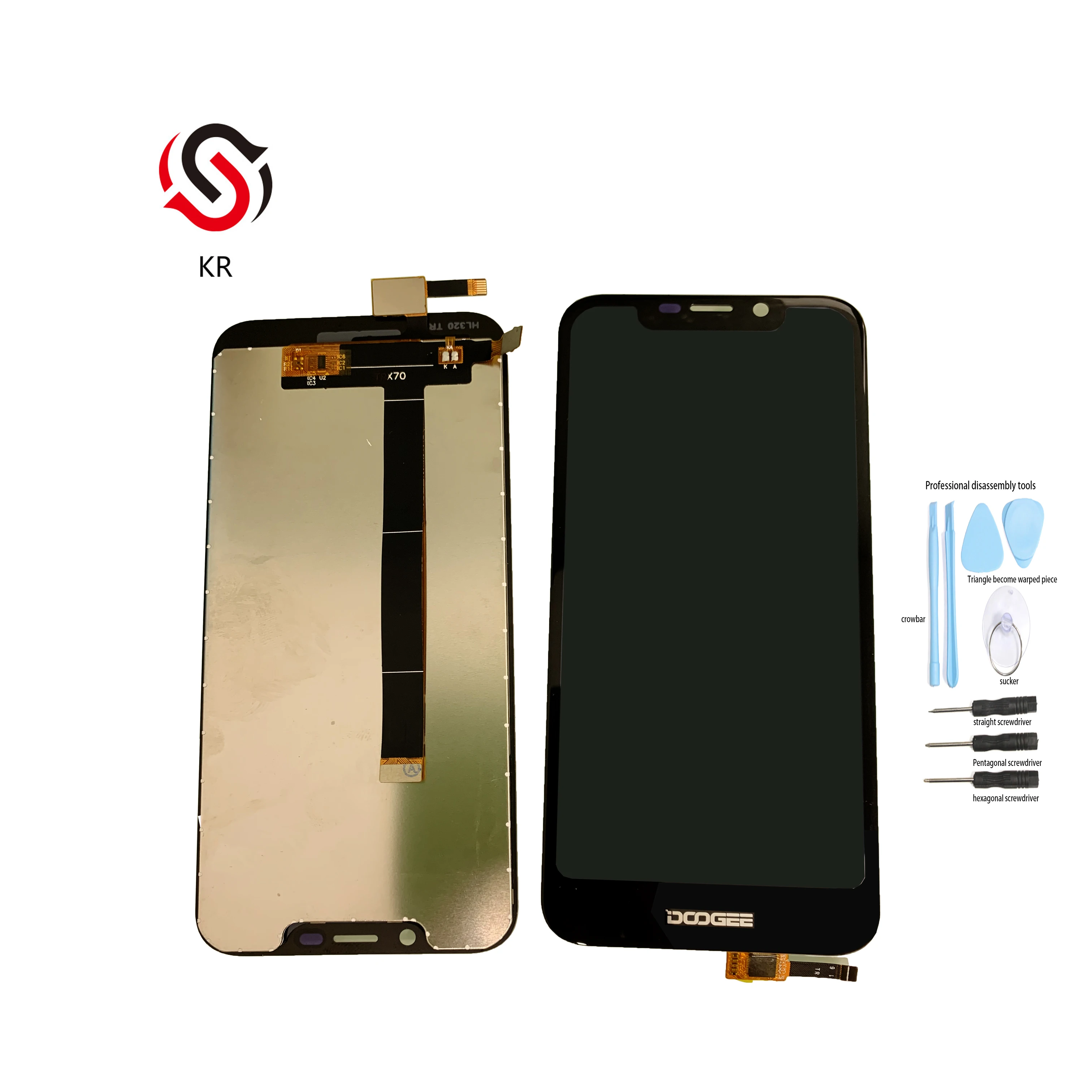 

5,5''For Doogee X70 pantalla LCD digitalizador de pantalla piezas repuesto para Doogee X70 accesorios Free shipping+Tools