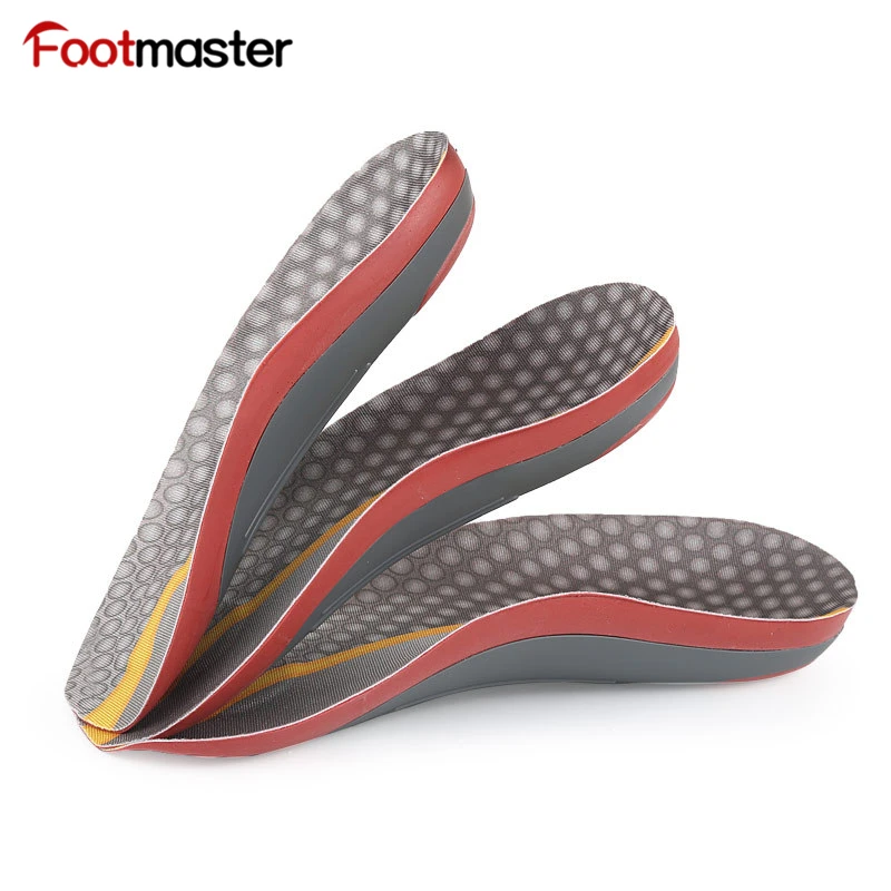 Ортопедические стельки FootMaster с высокой арочной опорой Стелька для обуви Дышащая
