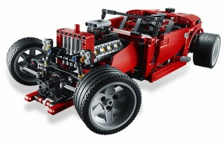 Конструктор Lepinblocks 20028 Суперавтомобиль- Technic Совместим с Лего 8070 LN-20028