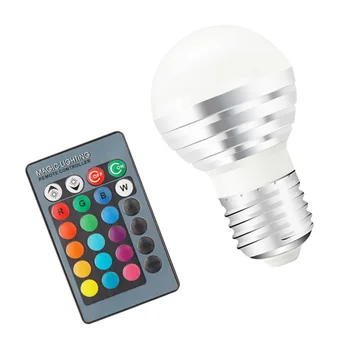 

1PC RGB LED Light Bulb Color Changing Light Bulb for Party Home Living Room