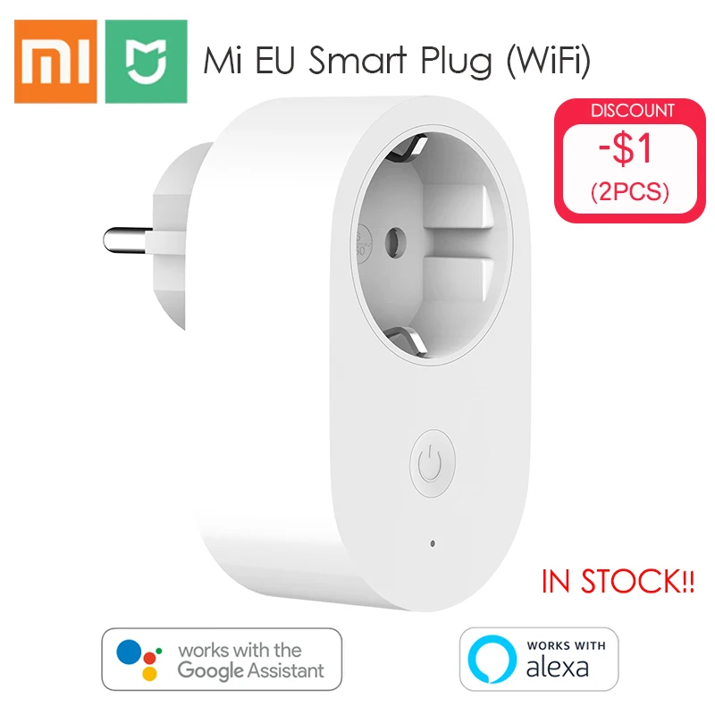 Умная розерка Xiaomi Mijia ЕС с дистанционным управлением|Умные розетки| |