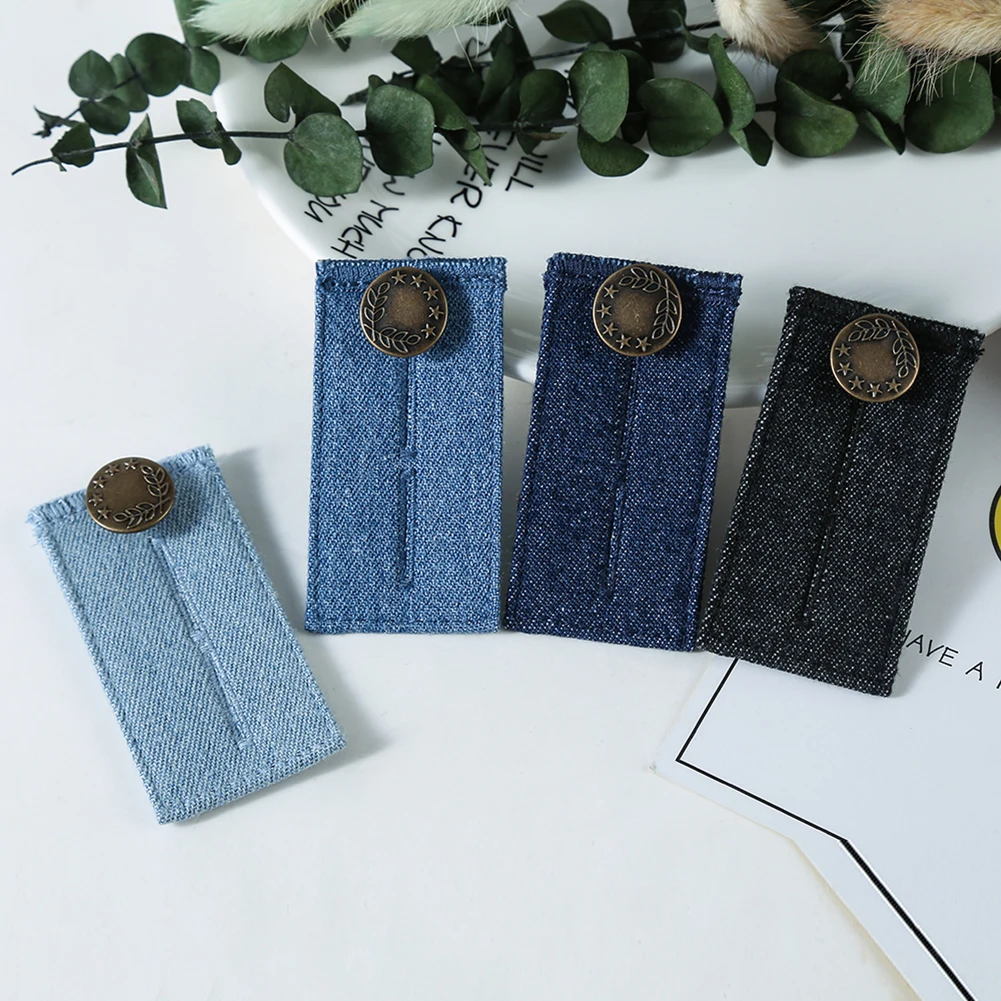 Comfortable Trousers Jeans Denim Waist Belt Extender Button Maternity  Clothes Accessories Pants Button Extender - AliExpress