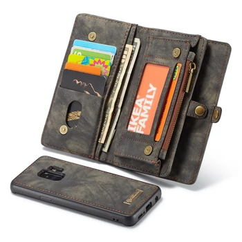 

Luxury Leather Case For Samsung Note 10 Plus Wallet Case S10 S8 S9 S Note 9 Card Slot For Samsung Galaxy Note 10 Pro Wallet Case