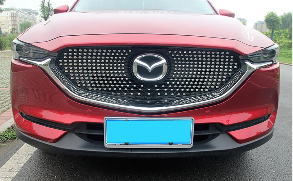 AITWATT для Mazda CX-5 CX5 Передняя решетка ABS Пластик головка переднего бампера передняя решетка центр Стайлинг автомобильной решетки