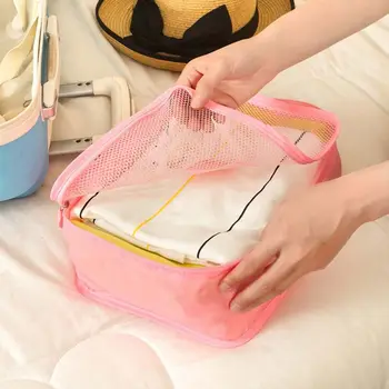 

Waterproof Nylon Storage Bag Set For Clothes Tidy Organizer Pouch Suitcase Home Closet Divider container Organiser