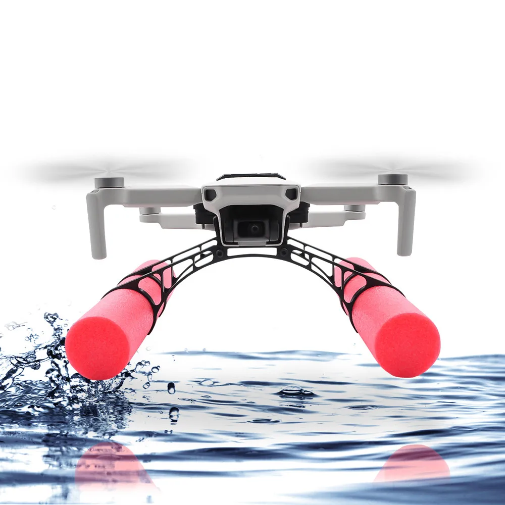 Landing Gear Extension Floating Kit for DJI Mavic Mini RC Drone Landing on Water Buoy bar height scaffold kit 1121#C