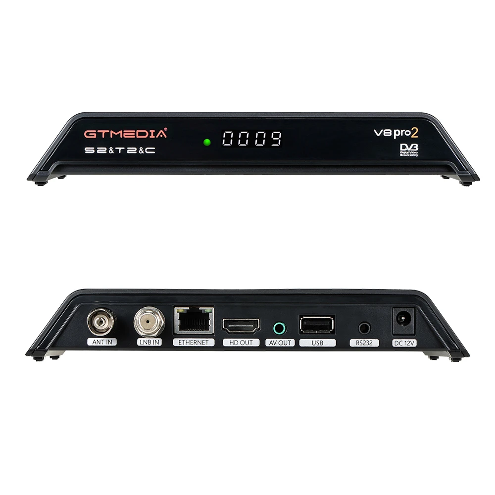 GTMedia V8 Pro2 ТВ приемник спутникового сигнала DVB S2/S2X DVBT2/ISDBT кабель обновленная версия спутникового телевидения телеприёмник