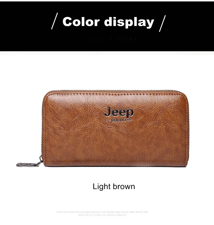Male hand bag new men long purse single zipper pu handbag large capacity recreation mobile phone bag