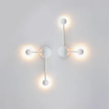 

Creative Geometric Combinati Wall light Living room TV Background Bedroom Bedside Study Corridor Stair Wall lamp AC110V 220V