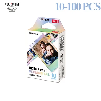 

Fujifilm 10-100 Sheets Instax Square Film Photo Paper Mermaid Tail Compatible with Fujifilm Instax Mini 7/8/9/25/50/70/90