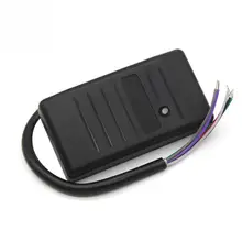 Lector de tarjetas RFID inteligente de 125Khz, Control de acceso de tienda, sensibilidad de tipo sin contacto con LED controlable y timbre, superficie no táctil
