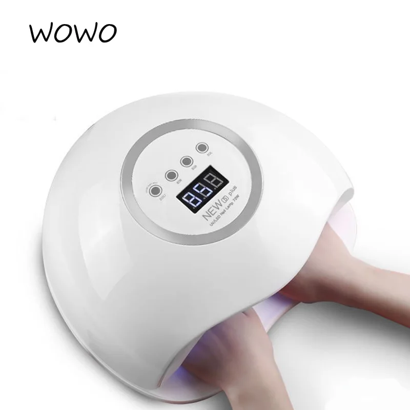 

Pro UV LED Lamp Nail Dryer For All Gel Polish USB Portable Lamp Sunlight Fast Dry Smart Timing Nail Art Equipment SUNNEW5 72W
