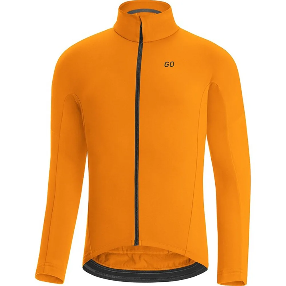 thumbnail image 1 of Chaqueta de ciclismo de invierno GROE para hombre, forro polar térmico, maillot multifunción para ciclismo de montaña, maillot para ciclismo al aire libre, abrigo cálido, 1 of 5