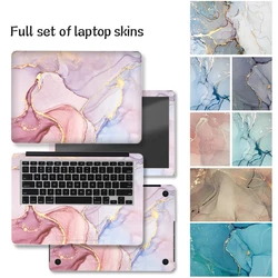 Cubierta de mármol colorida DIY, pegatina de piel para portátil de 11 "/12"/13,3 "/14"/15,6/17,3 "para MacBook pro