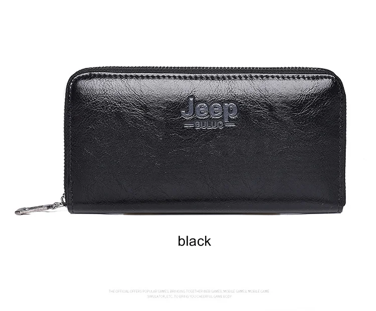 Male hand bag new men long purse single zipper pu handbag large capacity recreation mobile phone bag