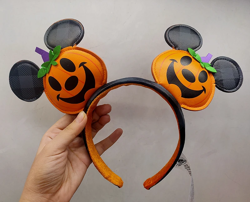 

Ears Pumpkin 2021 Disney Parks Jack O' Lantern Halloween Headband Limited