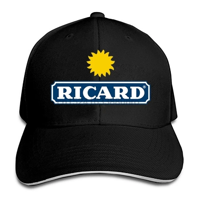 Ricard кепки в стиле хип-хоп бейсболка s для девочек и мальчиков, мужская и женская черная бейсболка