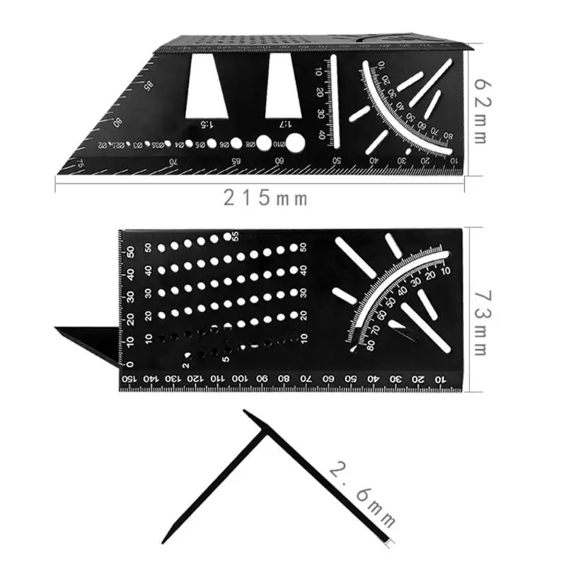 Алюминиевый сплав/пластмассовый штабелер деревянный шарнир шаблон