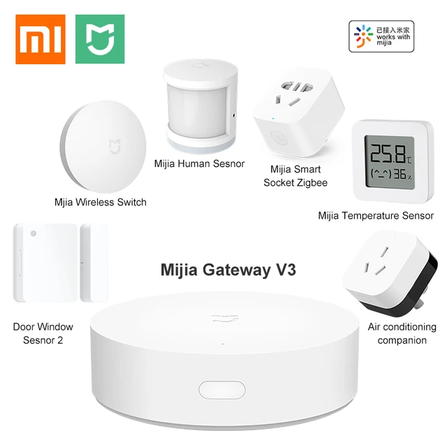 Xiaomi Smart Home Kit Mi Mijia Gateway V3 Zigbee Door Window