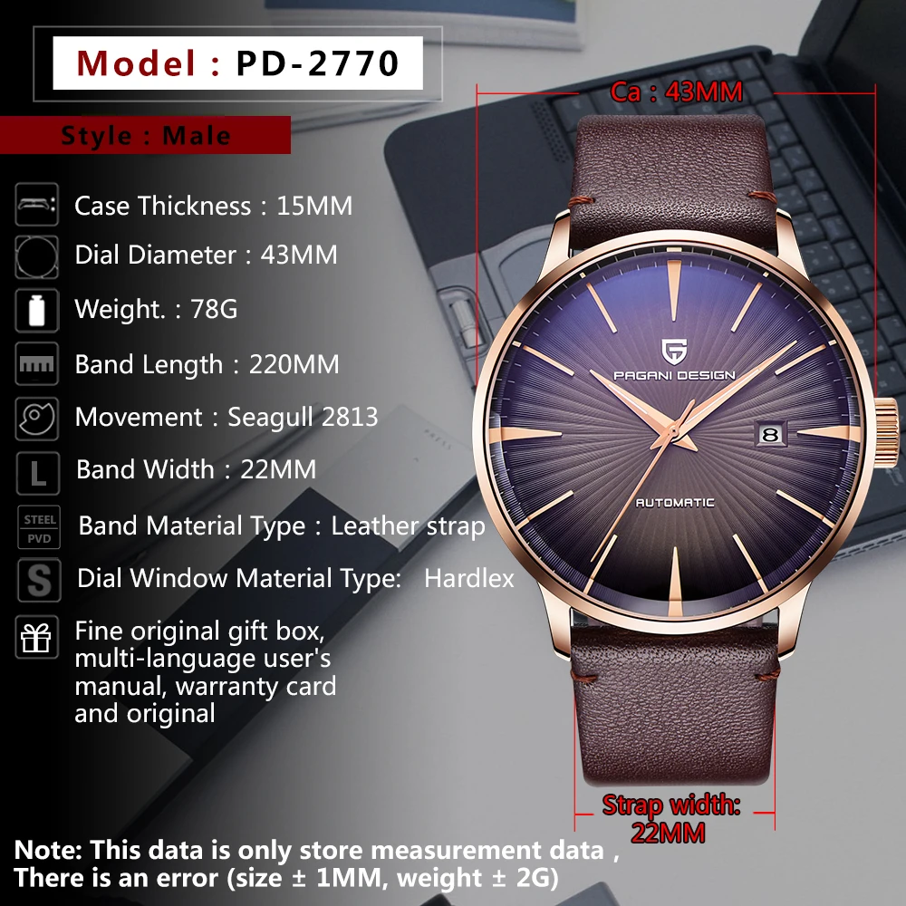 Pagani Design PD-2770 Watch thumbnail 3