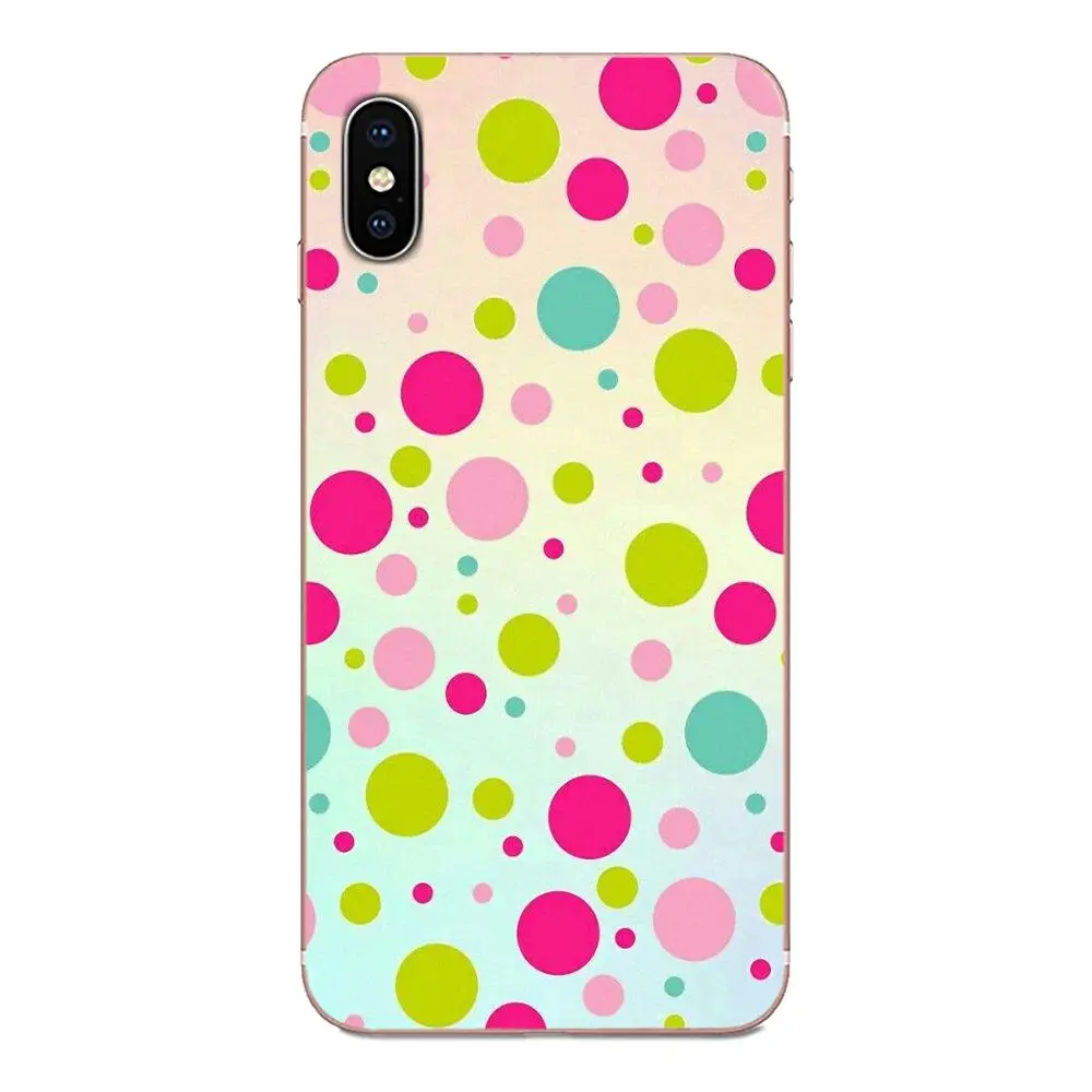 Мягкие чехлы в горошек для Galaxy J1 J2 J3 J330 J4 J5 J6 J7 J730 J8 2015 2016 2017 2018 mini Pro|Бамперы| |