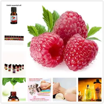 

10ml Pure Plant Essential Oils for Aromatic Aromatherapy Diffusers Aroma Oil Raspberry Oil Air Fresh Body Spa Massage Oil